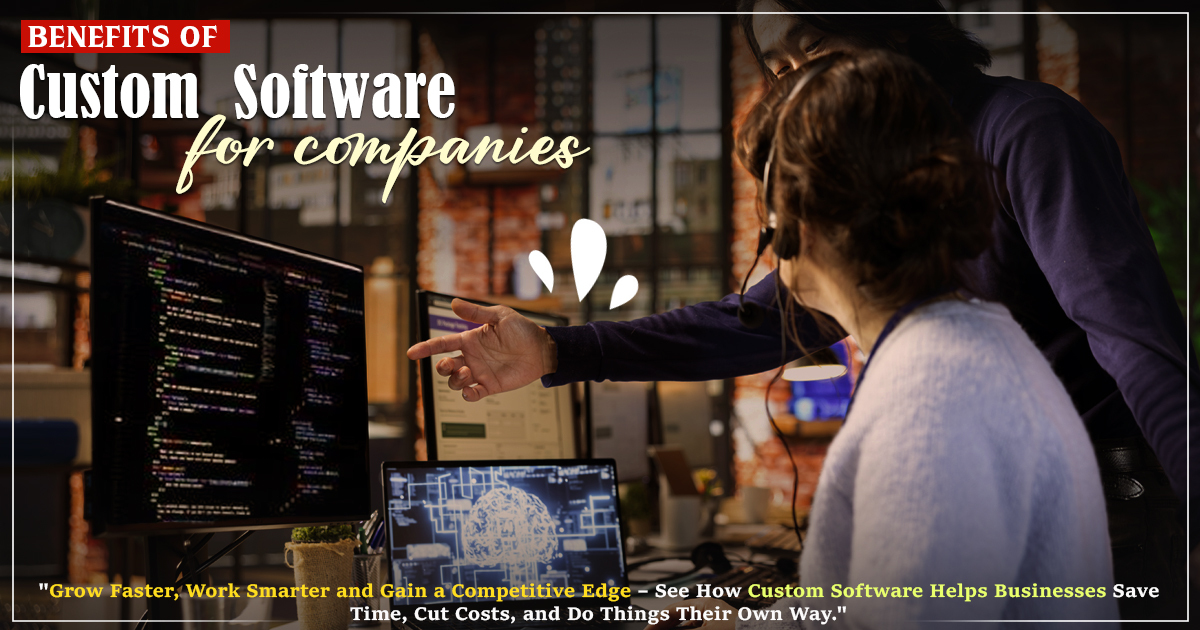 Benefits Of Custom Software For Companies