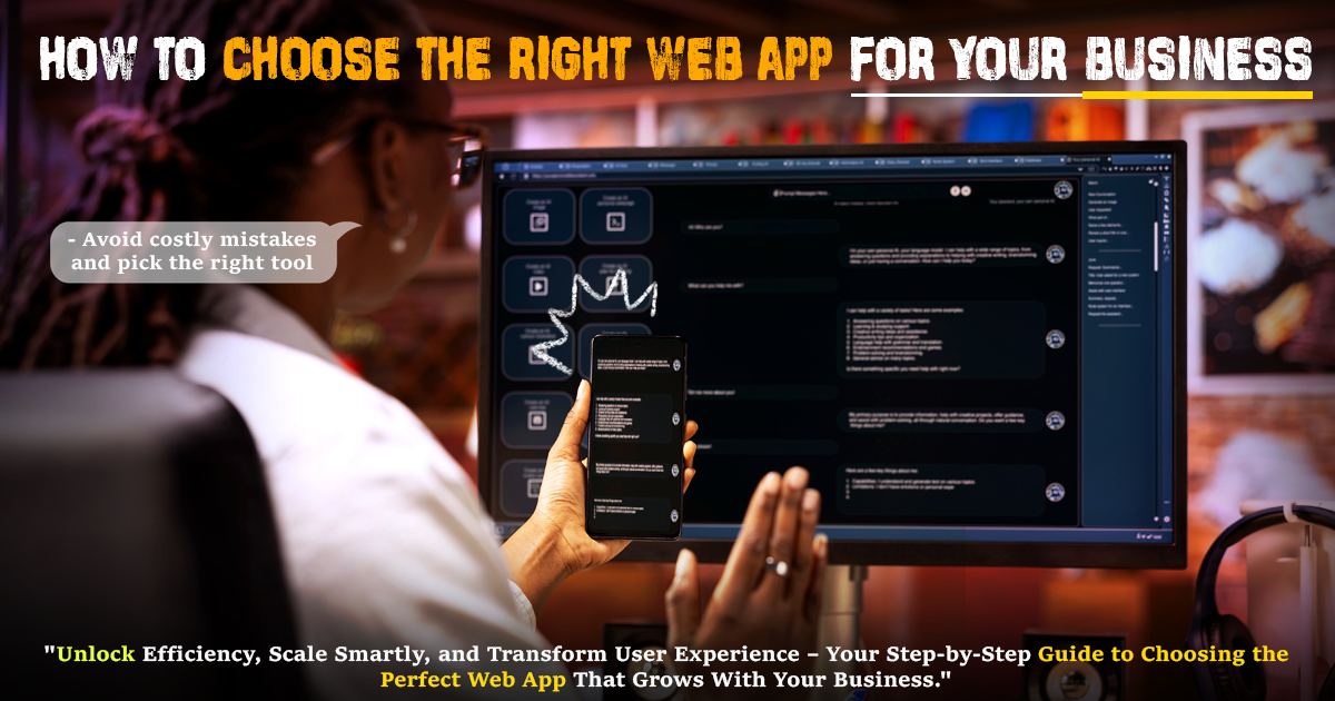 How To Choose The Right Web App For Your Business
